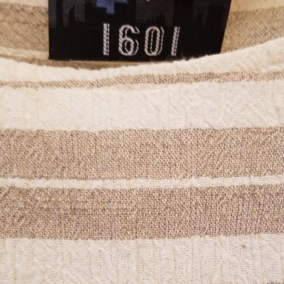 Striped round neck top - Picture 3 of 4